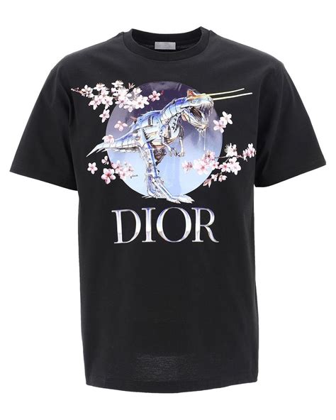 Dior x Sorayama Black 'Dinosaur' T